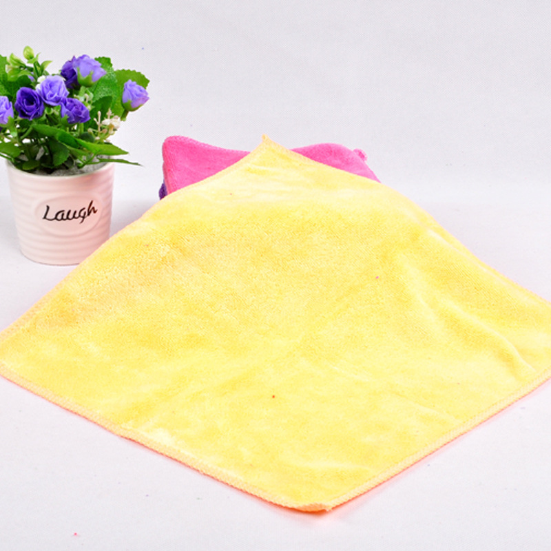Logo Accepted Coral Fleece Thicken Quick Dry Towel for Car and Bath Cleaning ALL AGE