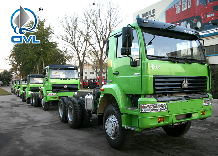 SINOTRUK SWZ 6 x 4 Tractor Truck , Euro II / III Emission Standard ZZ4251N3241c