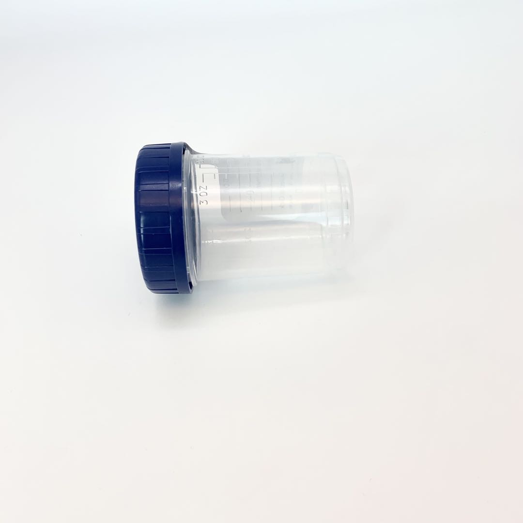 Disposable urine container cup plastic sterile urine test cup plastic specimen containers