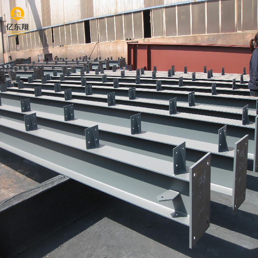 Pre Engineered Steel Structure Workshop Construction With Steel Color Sheet Cladding