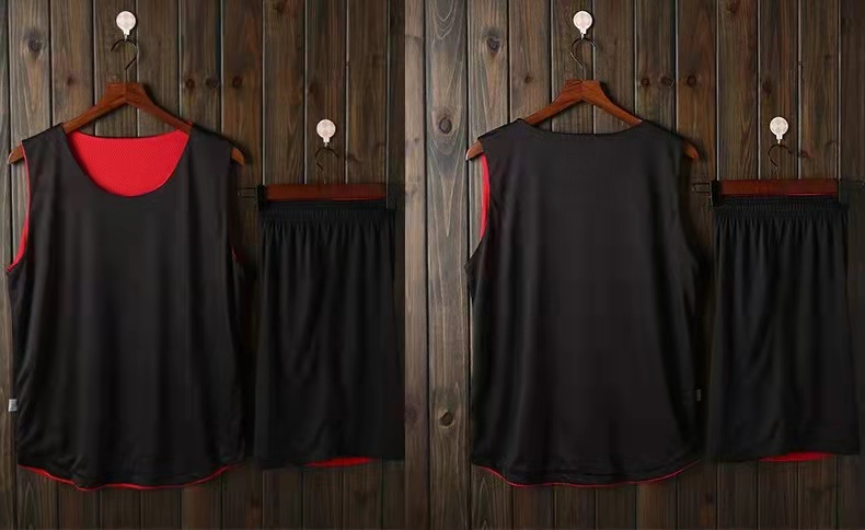 Hot sale high quality men's basketball jersey breathable mesh basketball uniform customized with logo