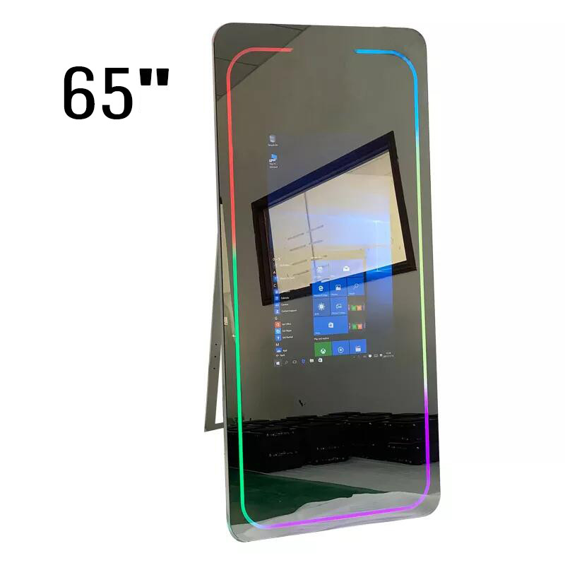 Adjustable Selfie Mirror Touch Screen Photo Booth Light Frame For Wedding