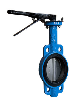 hand lever operated wafer type stainless steel butterfly valve dn80,Wafer Type Butterfly Valve
