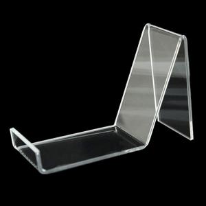 Buy cheap Transparent Acrylic Stand Sandals Acrylic Shoe Rack Store Display Support  Clear product
