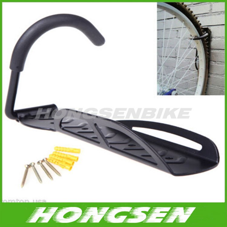 Hook for bicycle parts and wall hooks for bicycle display hanger