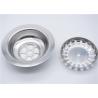 Buy cheap Waterproof Kitchen Sink Drain Catcher , Sink Strainer Plug Stainless Steel from wholesalers