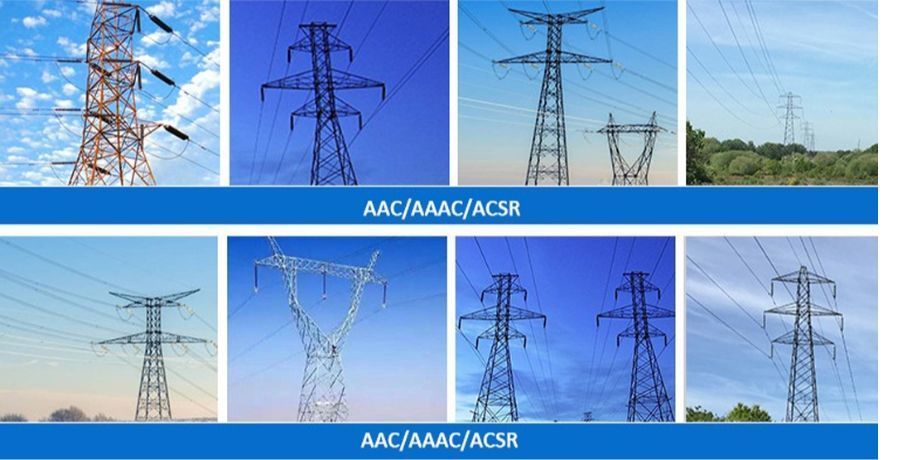 AAAC Overhead Power Cables , Aluminum 6201 6101 Aerial Bundled Cable
