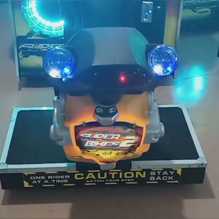 Super Bikes 2 Motor Arcade Racing Game, Single Player Classic Moto Bike Game Machine