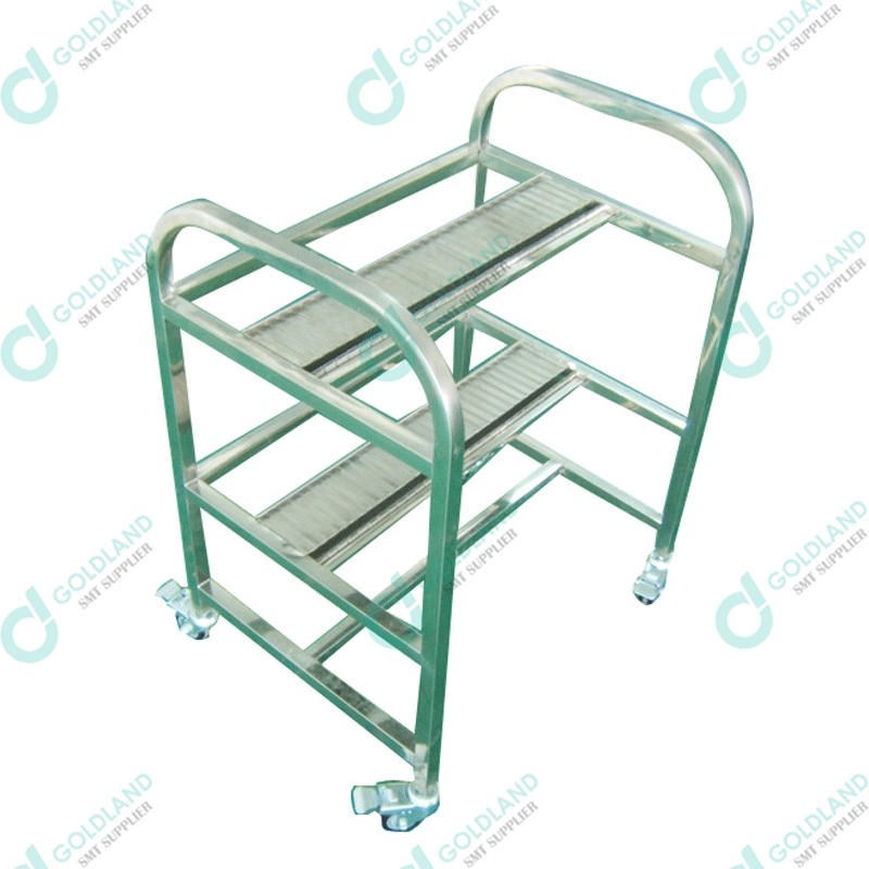 Stainless Steel FUJI XP Storage SMT Feeder Carts