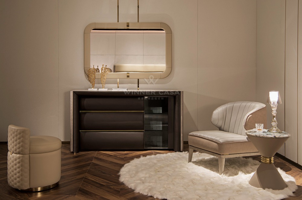 Villa Entrance Way Console Wall Mirror W012H9B