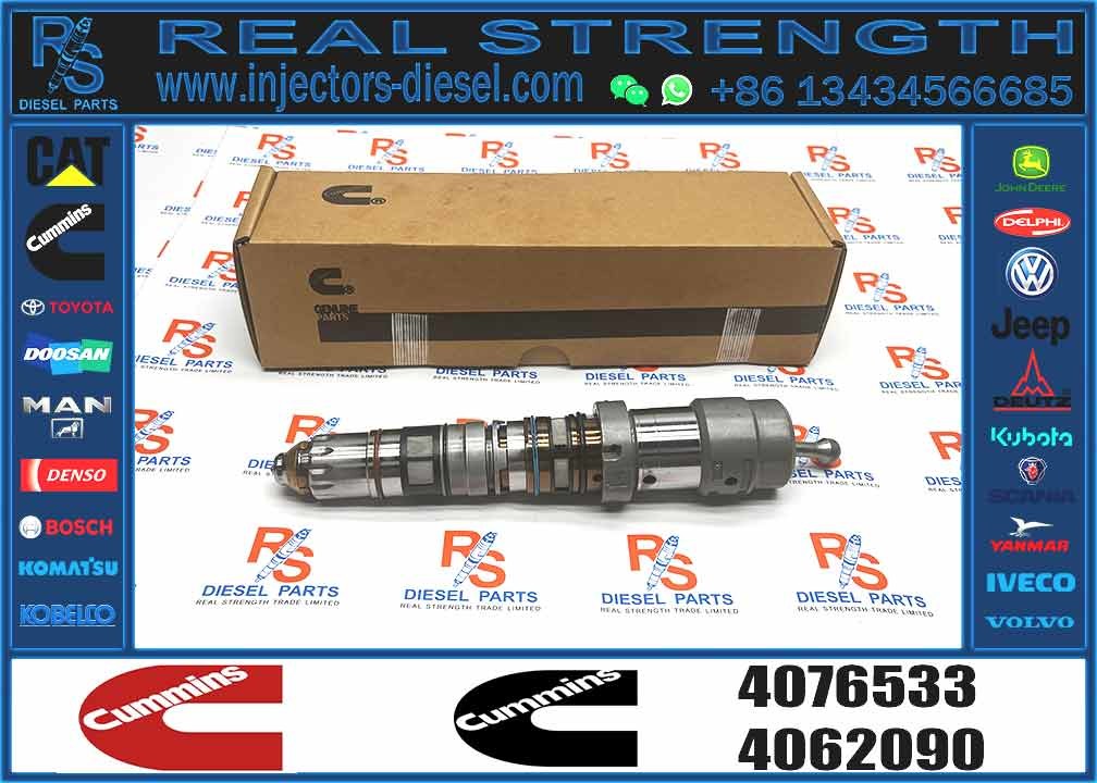 High quality machinery Engine parts diesel injector 4076533 fuel injector
