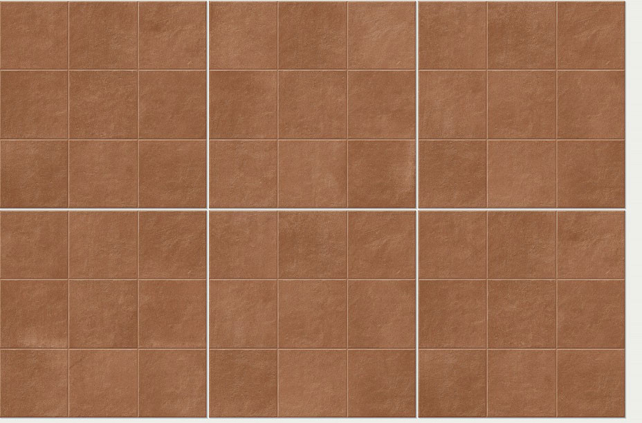 Brown Exterior Floor Ceramic Eco-Friendly Tiles For Rebuilding 24"X24"
