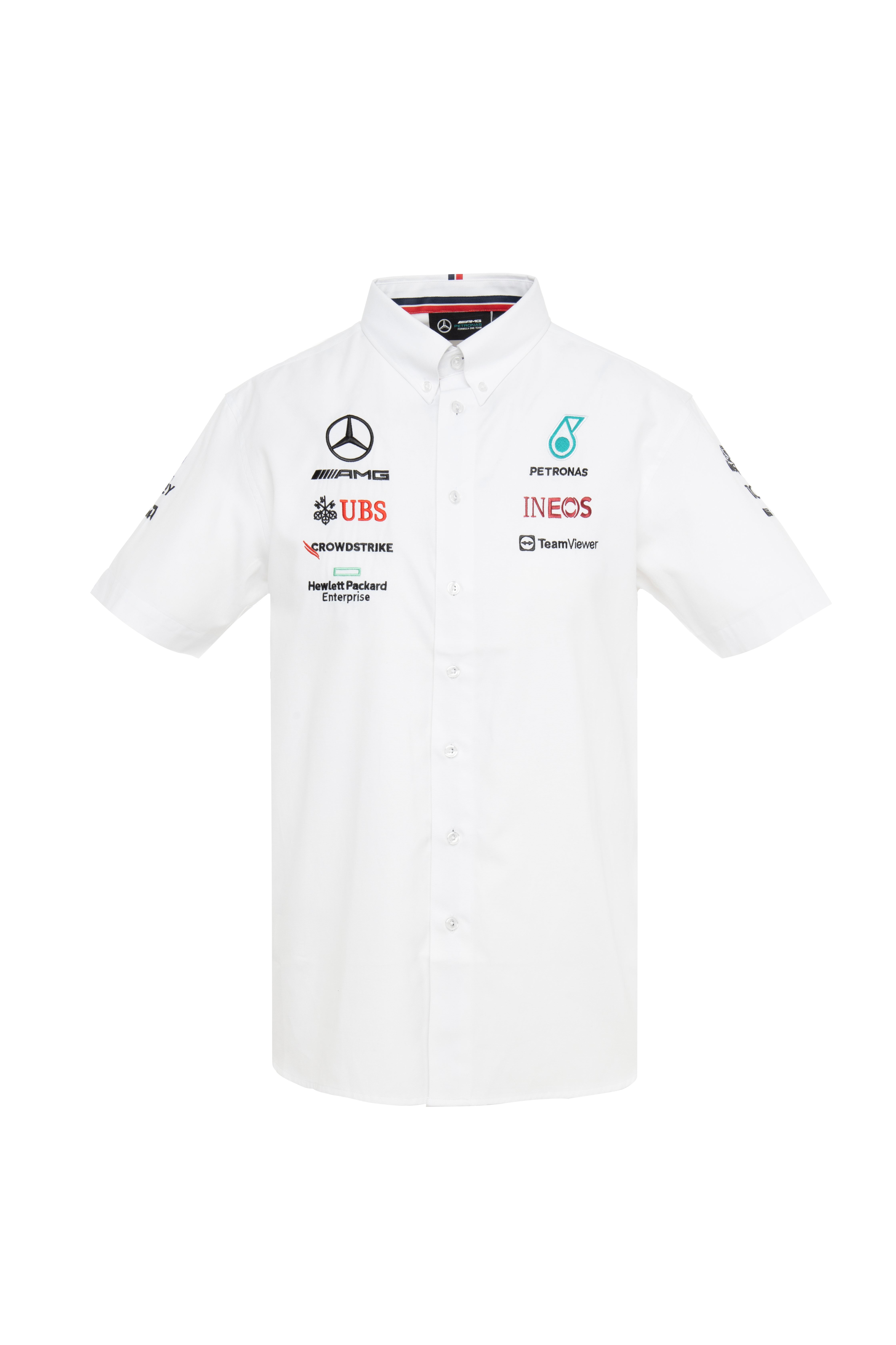 Customized Printing S-XL F1 Racing Shirt with Embroidered Logo and Breathable Fabric
