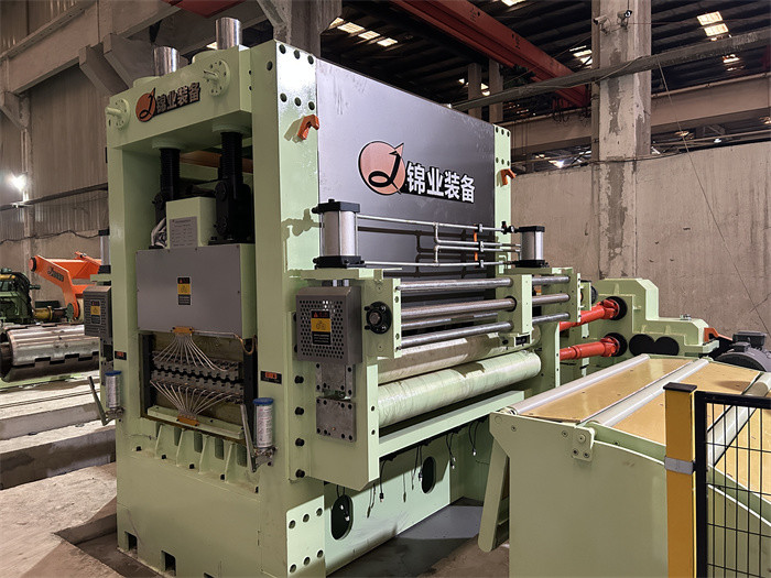 Light Gauge Rotary Shear Fly Cut To Length Line Machine 3 X 1600