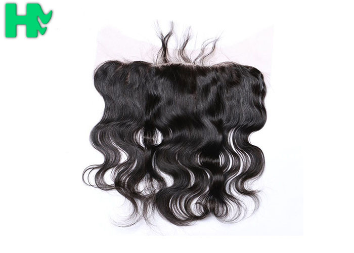 Body Wave 100% Human Hair 13*4 Closure Unprocessed With Baby Hair 8" - 24"