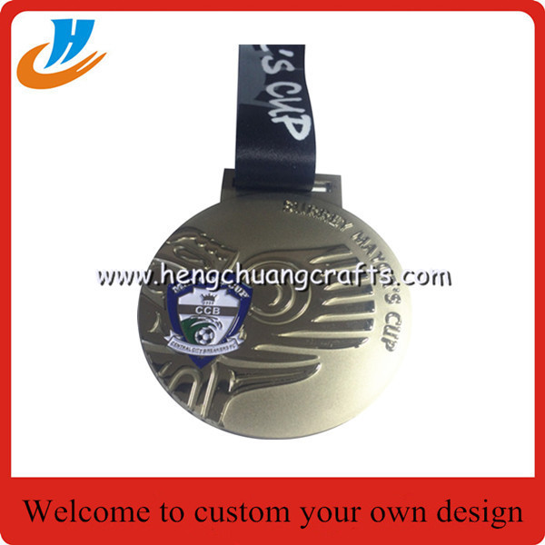 Award metal medals,soft enamel medals with epoxy Custom color zinc alloy medal
