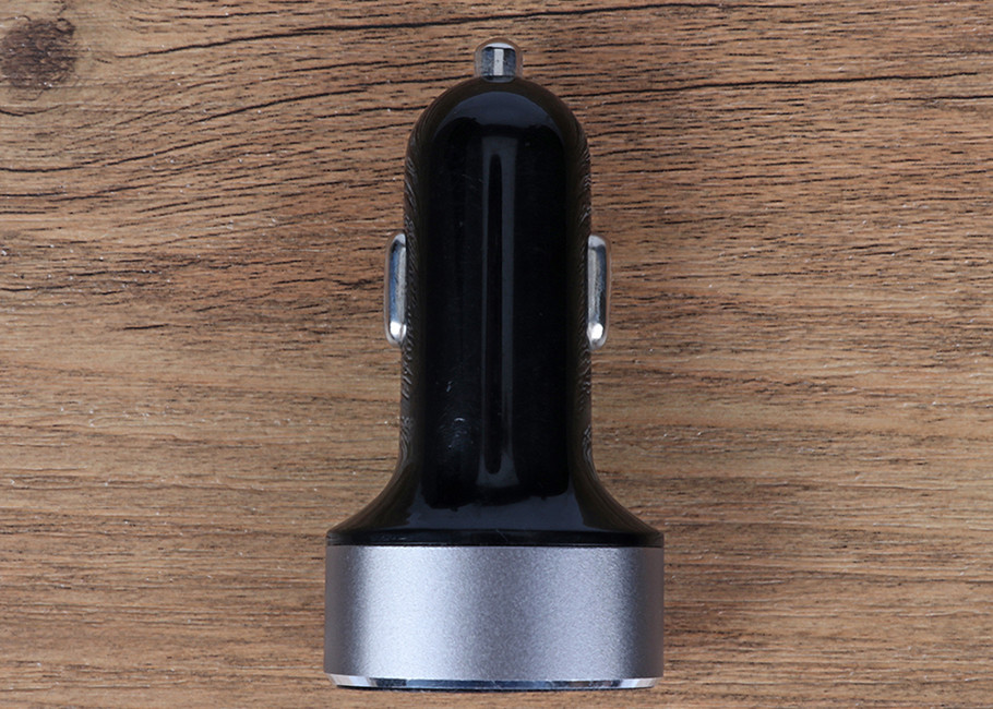 Metal Shell Car Charger Adapter Output DC 3.1A Dual USB Over Current Protection