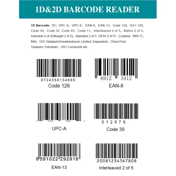 Small Embedded 1D 2D Barcode Scanner Module with OCR Passport and Auto Scan Function