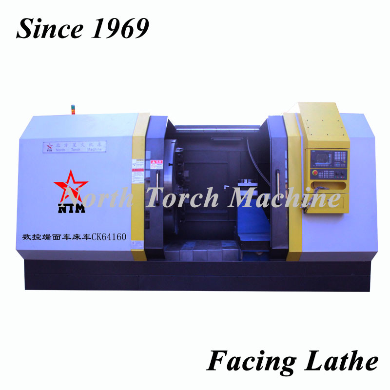 Automatic Facing In Lathe Machine , High Precision Cnc Lathe For Facing Flange