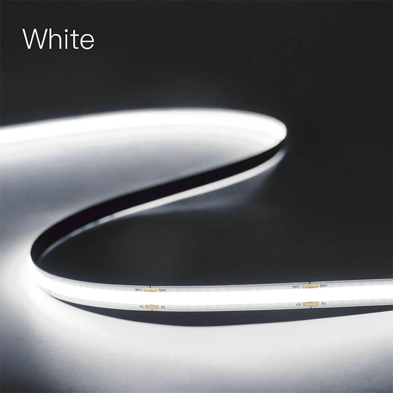 5V DC Input Copper Material COB 320LEDs IP20 Ra 90 LED Light Strip for Home Lighting
