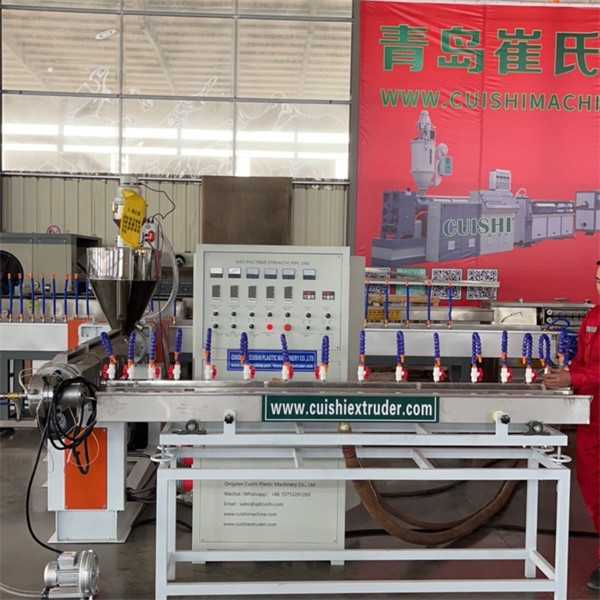 Plastic Soft PVC Pipe Making Machine Garden Fiber Braided Reinforced Extrusion Pipe Machine
