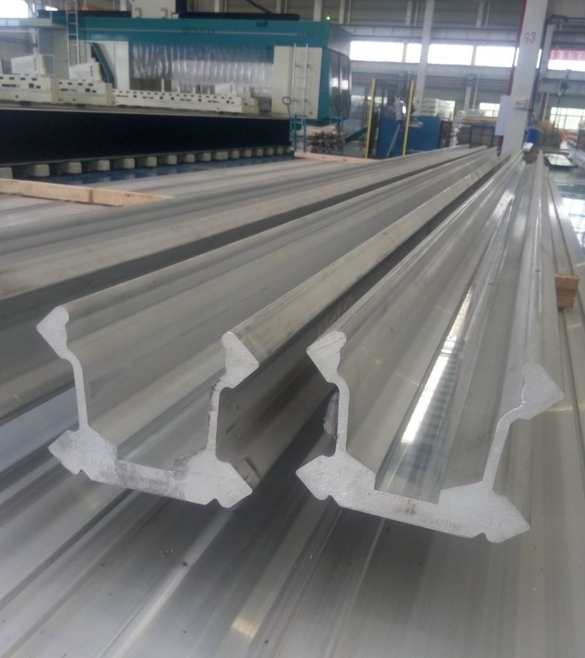 Tunneling Rock Drilling Aluminium Extruded Profiles 7020 T6 BMH6000