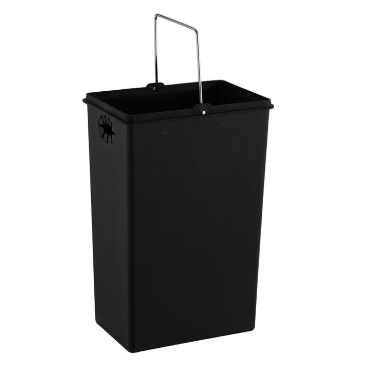 Hotel 36L Rectangular Pedal Trash Bin Double Bucket with Lid Trashcan