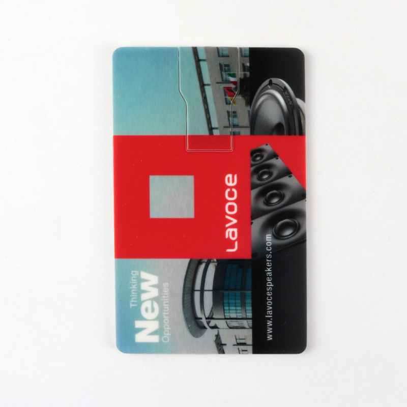 360 Degree Rotation Credit Card Usb Memory Stick 2.0 UDP Flash Chips 80MBS