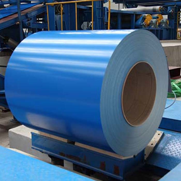 4.0mm Prepainted PPGL Steel Coil Color Coated Roll Fingerprint Resistant