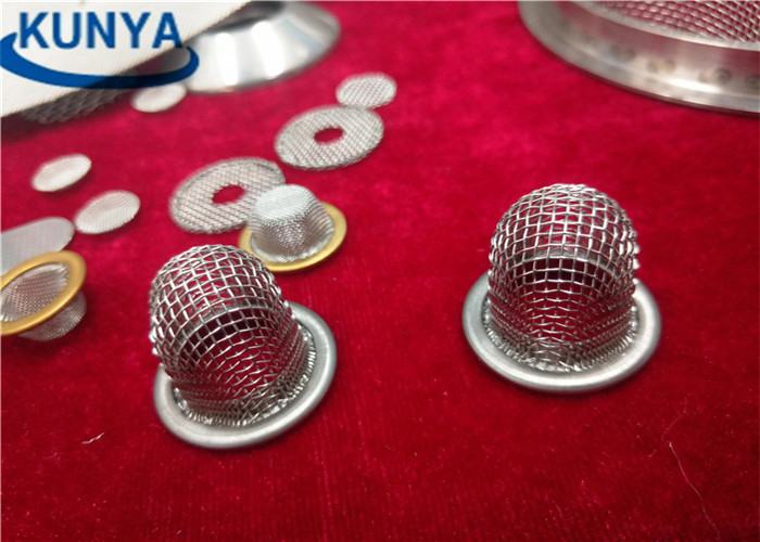 Food Handle Bowl 0.5mm 2mm Cap Stainless Steel Wire Cloth Discs