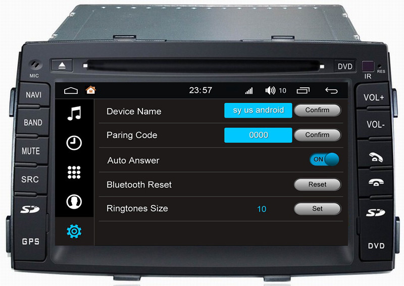 Ouchuangbo car gps media audio 200 platform android 8.0 for Kia Sorento 2010-2012 support USB SWC AUX wifi mirror link