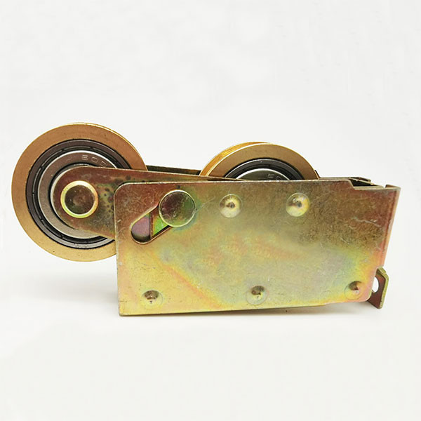 U Groove Sliding Glass Window Wheels , 608zz Bearing Aluminium Window Roller