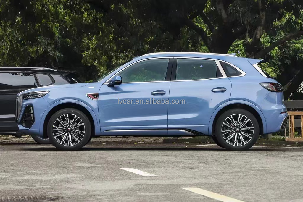 2024 HongQi HS5 Left-Hand Drive Four-Wheel Drive Car with LED Headlights and Features