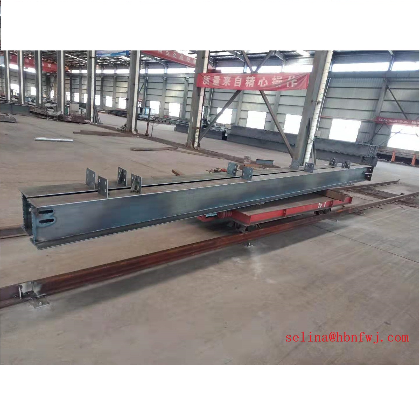 Large Heavy Duty Metal Steel Structure Welding Frame Fabrication with Customized Logo