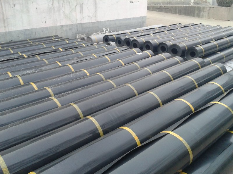 Black HDPE Geomembrane for Landfill Underground Waterproofing in 0.12-4.0mm Thickness