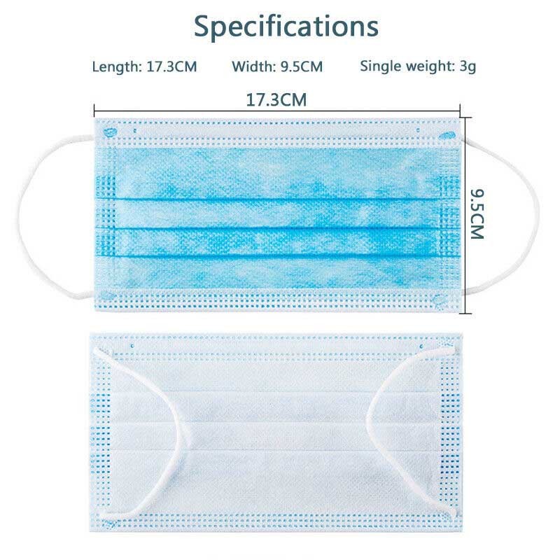Surgical Dispsoable Medical Mask Non Woven Fabric For Anti Virus Earloop