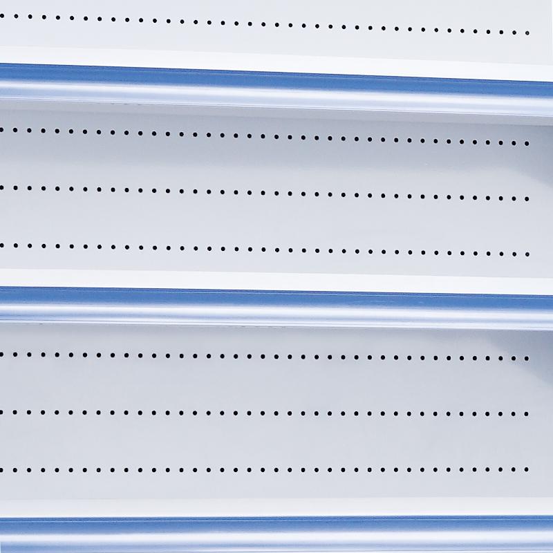 Multi Deck Dairy Glass Door Freezer Electric 50mm Thick For Kitchen