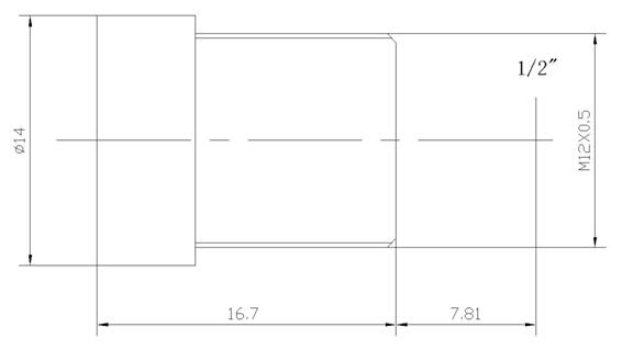 6mm 1/2" image format F2.0 3mp 6.0mm m12 m12x0.5p s-mount F2 fixed megapixel cctv board lens