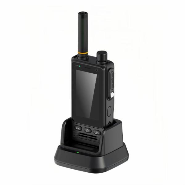 Android Walkie Talkie Smart Terminal Intercom with Android 9.0 2.95-Inch Touch Screen and 4G POC Global Communication