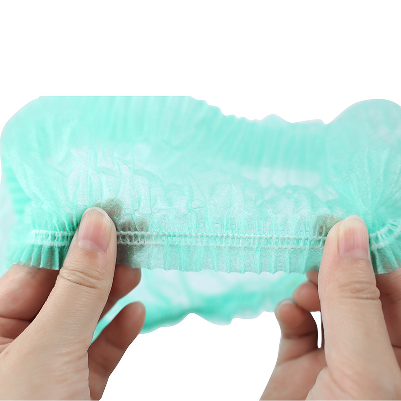10gsm-35gsm Disposable Non Woven Cap 18'' 21'' 24''
