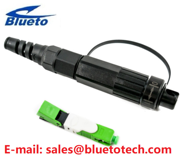 FTTA Huawei SC Pre Terminated Reinforced Fast Connector Waterproof Quick Connector For Huawei