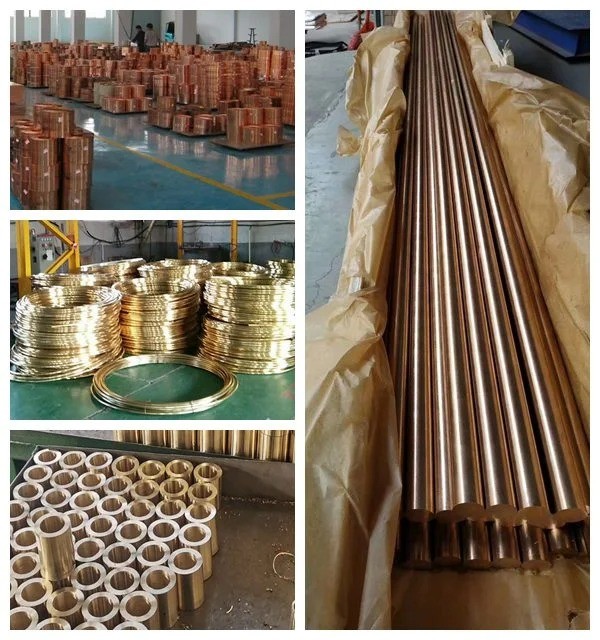 2.0966 C63000 C63200 Copper Alloy Bar 360 H02 Round Aluminum Bronze