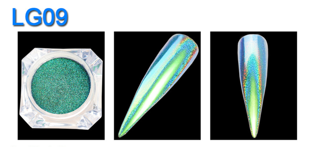 OEM/ODM Yes. Holographic Nail Powder for Poleyster Nails High Standar