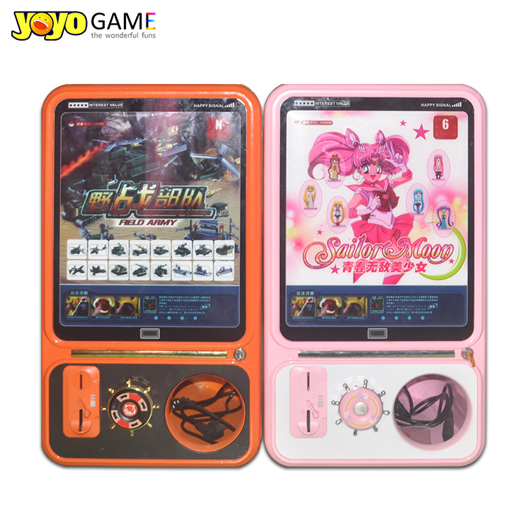 Coin Operated Capsule Vending Machine Japan Mini Gashapon Video Game Machine Capsule Toy