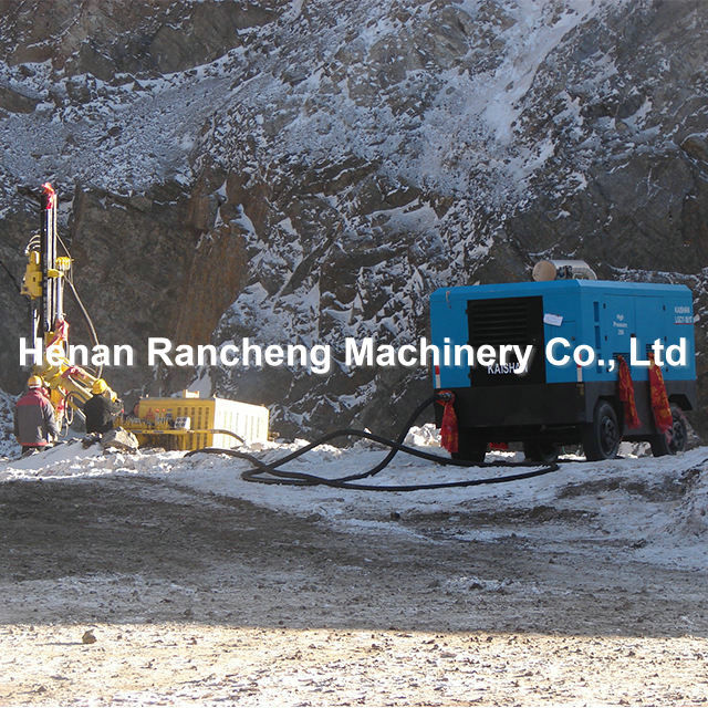 2.5Mpa Work Pressure 550HP Drilling Air Compressor 33m³ / min Capacity