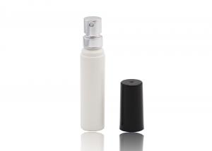 China 5ml Mini Popular White Tubular Plastic Spray Bottles Bulk Brand Perfume Tester on sale