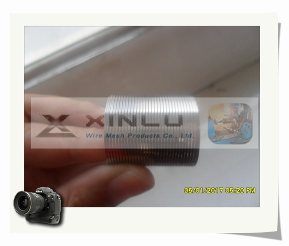 Polishing Stainless Steel Screen Filter 30 Micron - 800 Micron V Wire Screens