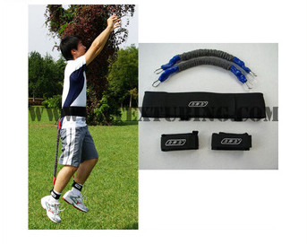 Neoprene Waist Belt Triathlon Race Gear With Resistance Bands