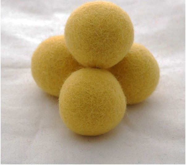 china factory Colored Pure Genuine 6-Pack XL 100% Wool Dryer Balls
