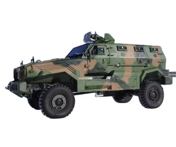 830KG Entire Weight Armored Security Vehicle Full Time Four-Wheel Drive